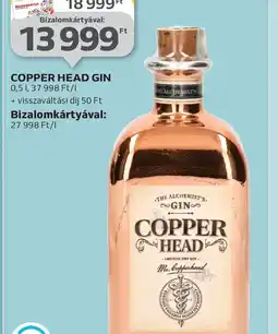 Auchan Copper Head Gin ajánlat