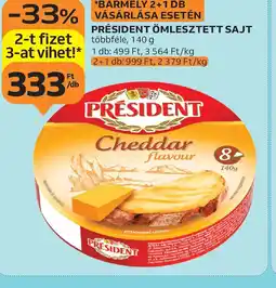 Auchan Président Ömlesztett Sajt ajánlat