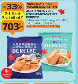 Auchan Auchan Kedvenc Gyorsfagyasztott Derelye ajánlat