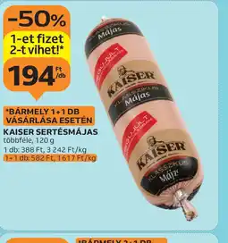 Auchan Kaiser Sertésmájas ajánlat