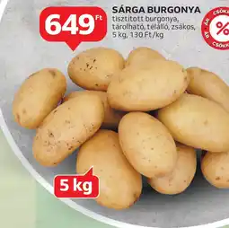 Auchan Sárga Burgonya ajánlat