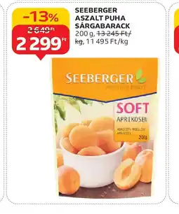 Auchan Seeberger Aszalt Puha Sárgabarack ajánlat