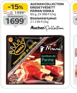 Auchan Auchan Collection Eredetvédett Pármai Sonka ajánlat