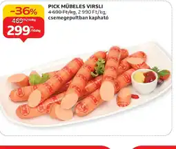 Auchan Pick Műbeles Virsli ajánlat