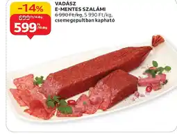 Auchan VADÁSZ E-MENTES SZALÁMI ajánlat