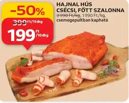 Auchan Hajnal hús csécsi, főtt szalonna ajánlat