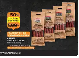 Auchan Csabai Snack Kolbász ajánlat