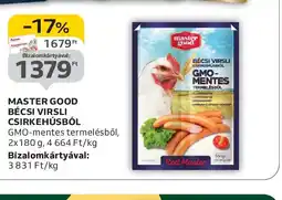Auchan Master Good Bécsi Virsli ajánlat