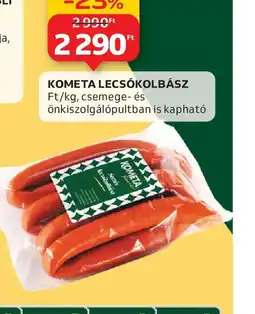 Auchan Kometa Lecskolbász ajánlat