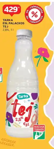 Auchan Tarka ESL palackos tej ajánlat