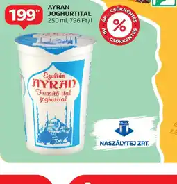 Auchan Ayran joghurtital ajánlat