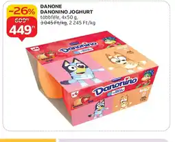 Auchan Danone Danonino Joghurt ajánlat