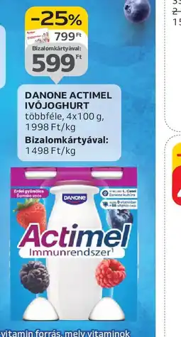 Auchan Danone Actimel Ivjoghurt ajánlat