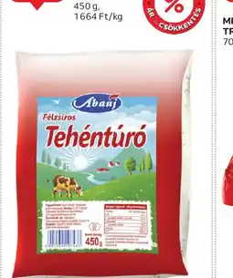 Auchan Abauj Félzsíros Tehéntúr ajánlat