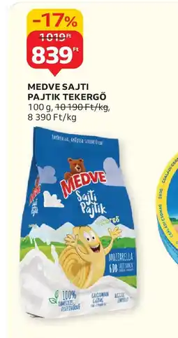 Auchan Medve Sajti Pajtik Tekergő ajánlat