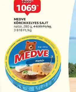 Auchan Medve körcikkellyes sajt ajánlat