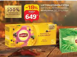 Auchan Lipton Gyümölcstea ajánlat