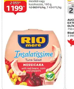 Auchan Rio Mare Insalatissime ajánlat