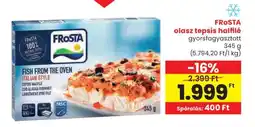 Spar FRoSTA olasz tepsis halfilé ajánlat