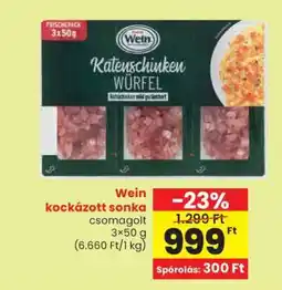 Spar Wein kockázott sonka ajánlat