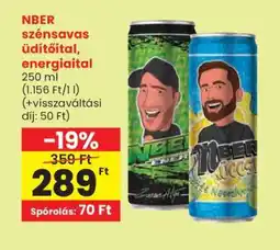 Spar NBER szénsavas üdítőital, energiaital ajánlat