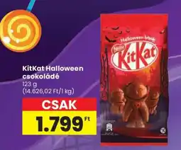 Spar KitKat Halloween csokoládé ajánlat