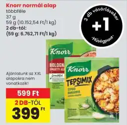 Spar Knorr Normál Alap ajánlat