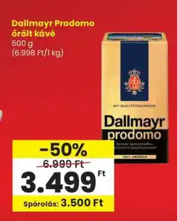 Spar Dallmayr Prodomo őrölt kávé ajánlat