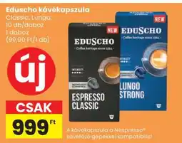 Spar Eduscho kávékapszula ajánlat