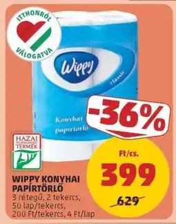 PENNY Wippy Konyhai Papírtörlő ajánlat