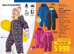 Lidl LUPILU Baba / kisgyermek téli overál ajánlat