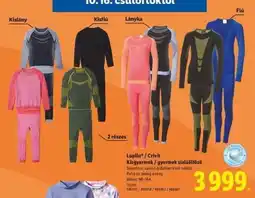 Lidl Lupilu / Crivit Kisgyermek / gyermek síaláöltöző ajánlat