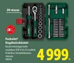 Lidl PARKSIDE Dugókulcskészlet ajánlat