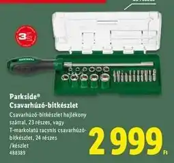 Lidl Parkside Csavarhúzó-bitkészlet ajánlat