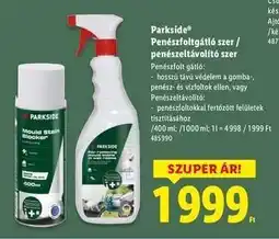 Lidl Parkside Penészfoltgátló szer / penészeltávolító szer ajánlat