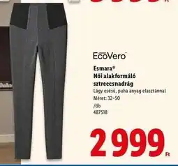 Lidl ESMARA Női alakformáló sztreccsnadrág ajánlat