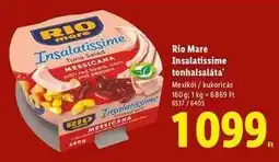 Lidl RIO MARE Insalatissime tonhalsaláta ajánlat