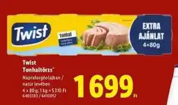 Lidl TWIST Tonhaltörzs ajánlat