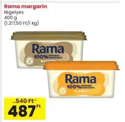 Spar RAMA Margarin ajánlat