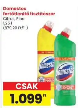 Spar Domestos fertőtlenítő tisztítószer ajánlat