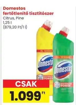 Spar Domestos fertőtlenítő tisztítószer ajánlat