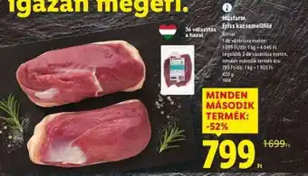 Lidl Húshfarm Friss kacsamellfilé ajánlat
