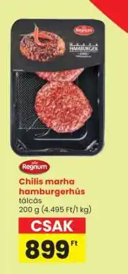 Spar Chilis marha hamburgerhús ajánlat