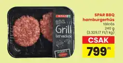 Spar SPAR BBQ hamburgerhús ajánlat