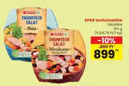 Spar SPAR tonhalsaláta ajánlat