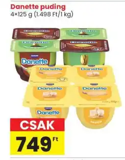 Spar DANETTE Puding ajánlat