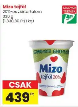 Spar MIZO Tejföl ajánlat