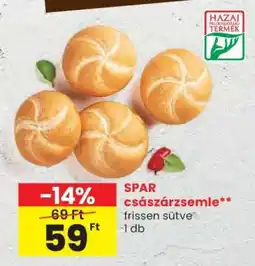 Spar SPAR császárzsemle ajánlat