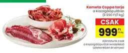 Spar Kometa Coppa tarja ajánlat