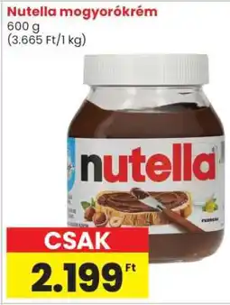 Spar Nutella mogyorókrém ajánlat
